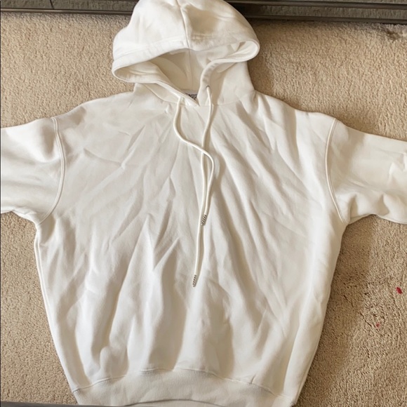 Princess Polly | Sweaters | Princess Polly Plain White Hoodie | Poshmark